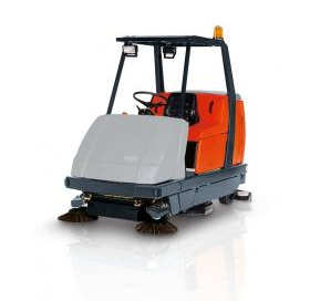 Productivity with a Riding Floor Scrubber